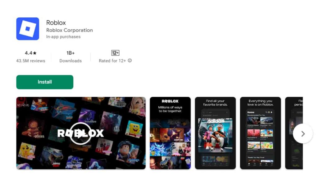 Cara Instal Roblox di HP Android