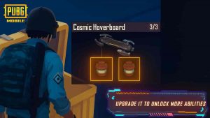 Cosmic Hoverboard Futuristik PUBG Mobile Update 3.9
