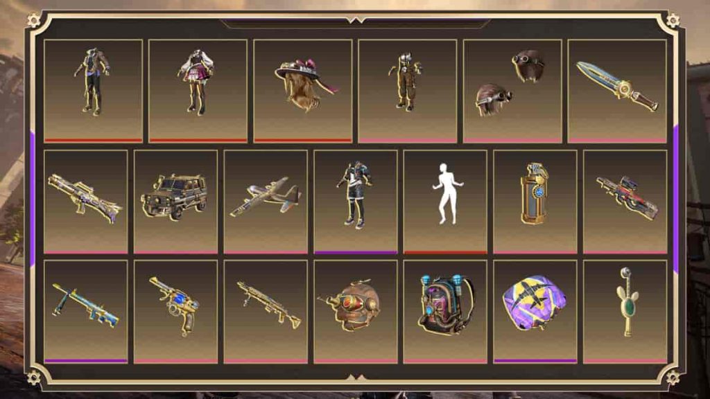 Daftar Hadiah Lengkap Royale Pass A13