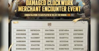 Pemenang Event Damaged Clockwork Merchant 1200 UC