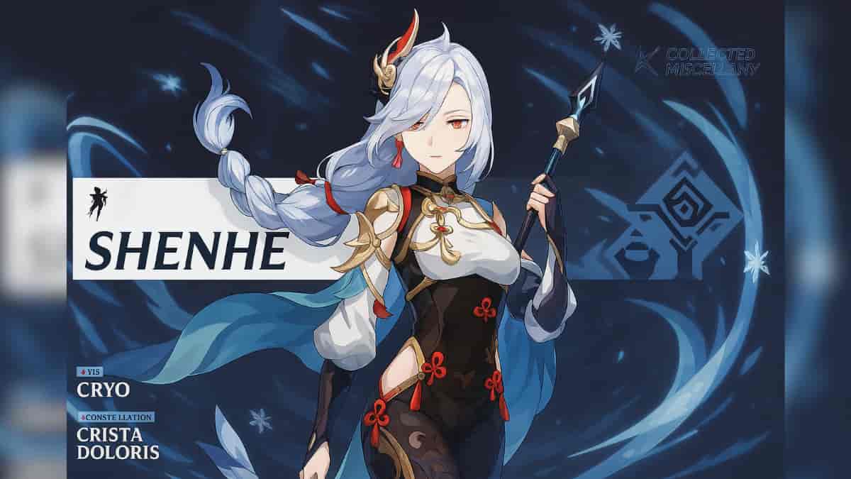 Shenhe Genshin Impact Support Cryo