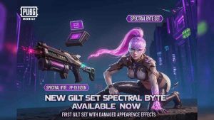 Spectral Byte GILT Set PUBG Mobile