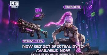 Spectral Byte GILT Set PUBG Mobile