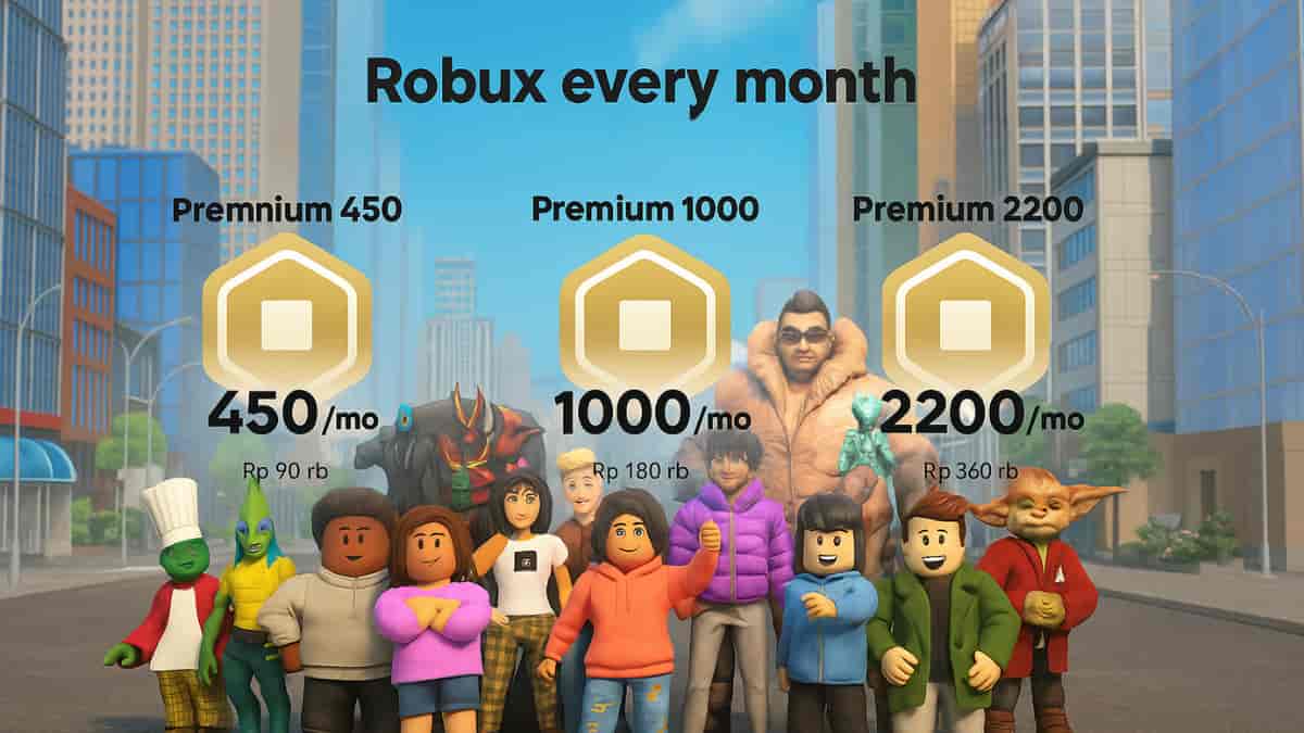 Tentang Robux di Roblox