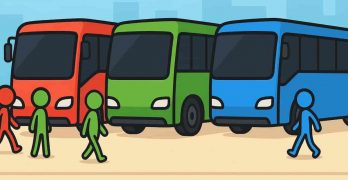 Bus Chroma Rush Game Android Kasual Buat Santai
