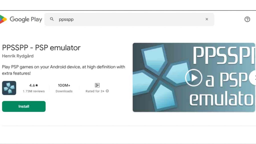 Cara Install PPSSPP di Android