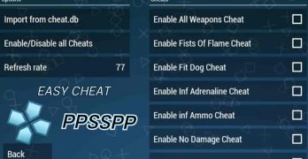 Cara Pakai Cheat di PPSSPP