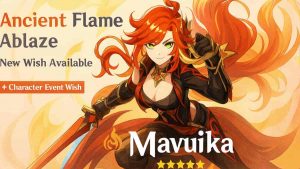 Mavuika Genshin Impact Bikin Panas! Ini Skill-Nya