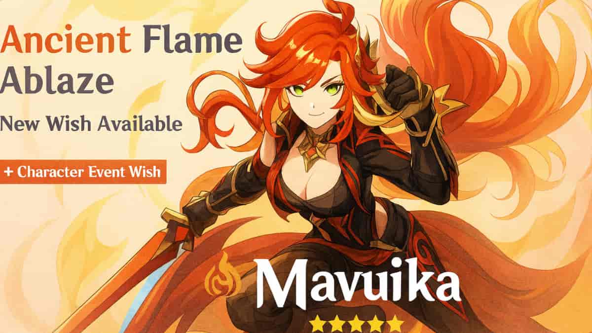 Mavuika Genshin Impact Bikin Panas! Ini Skill-Nya