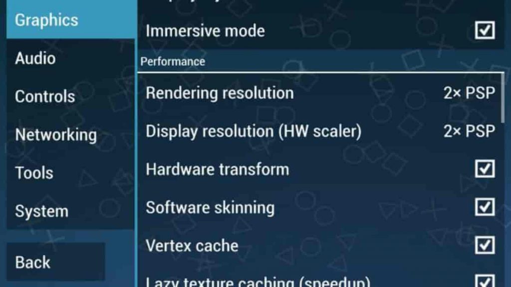Setting PPSSPP Android Biar Nggak Lag
