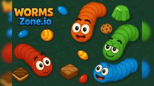 Worms Zone.io Game Cacing Lucu