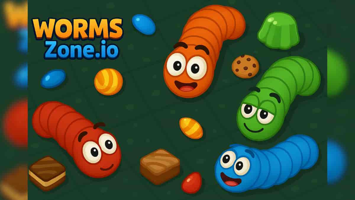 Worms Zone.io Game Cacing Lucu