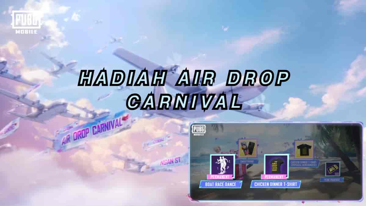 Jadwal & Hadiah Air Drop Carnival PUBG Mobile Agustus 2025