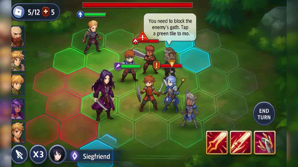 Kingdom of Heroes Tactics War, Game Tactical RPG