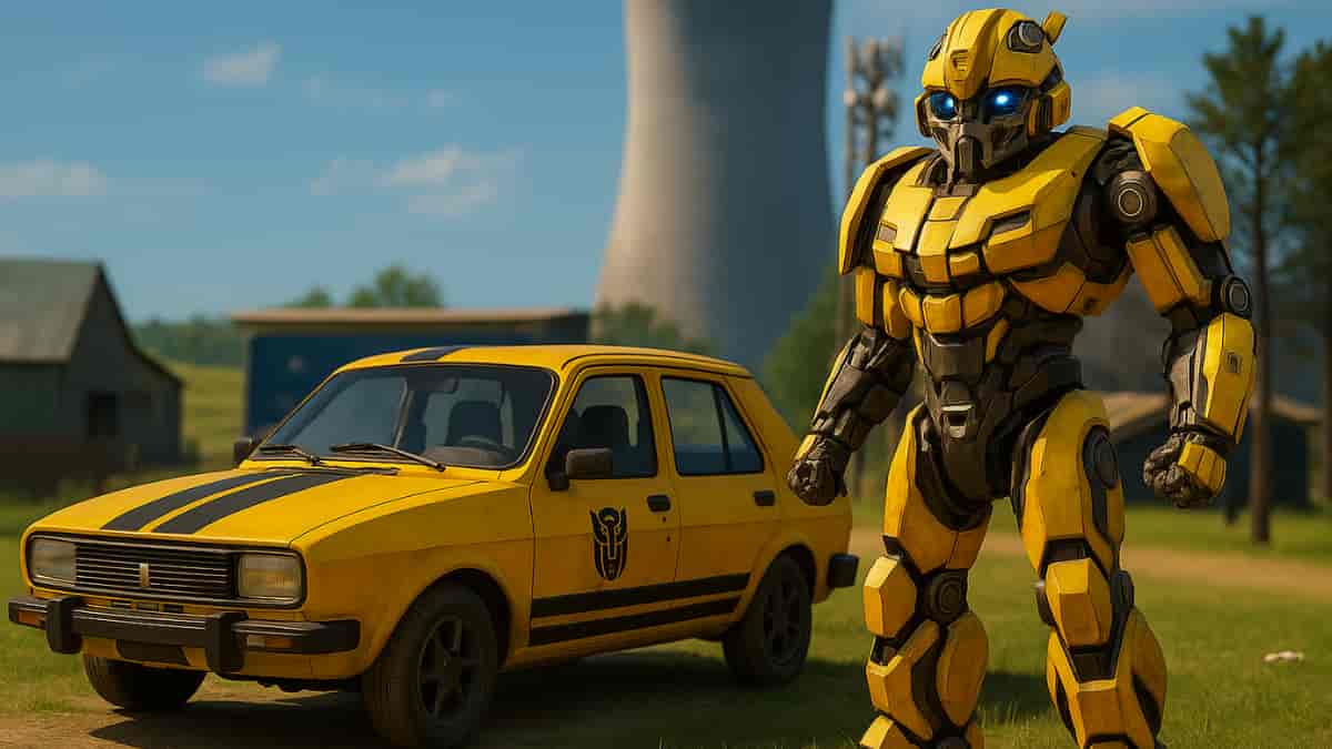 PUBG Mobile x Transformers Outfit Bumblebee