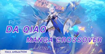 Skin Baru Da Qiao Honor of Kings Tema Manga Crossover