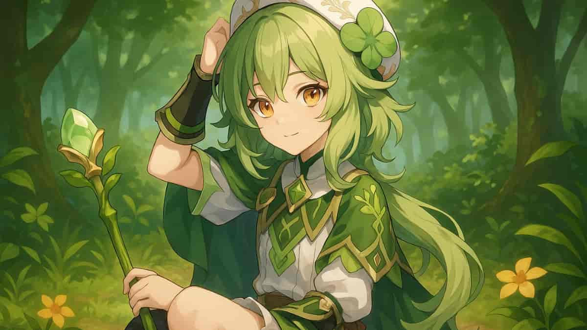 Build Lauma Genshin Impact Terbaik Senjata dan Artefak