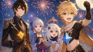 Genshin Impact 5th Anniversary Daftar Hadiah dan Event Seru