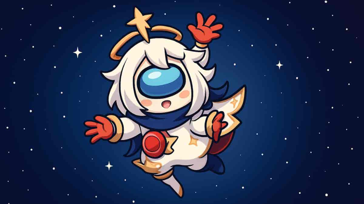 Genshin Impact x Among Us Dapatkan Kosmetik Paimon Gratis
