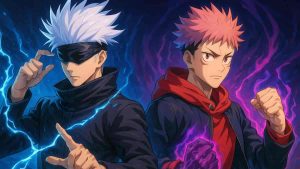 Honor of Kings x Jujutsu Kaisen Skin Gojo & Yuji Keren Abis