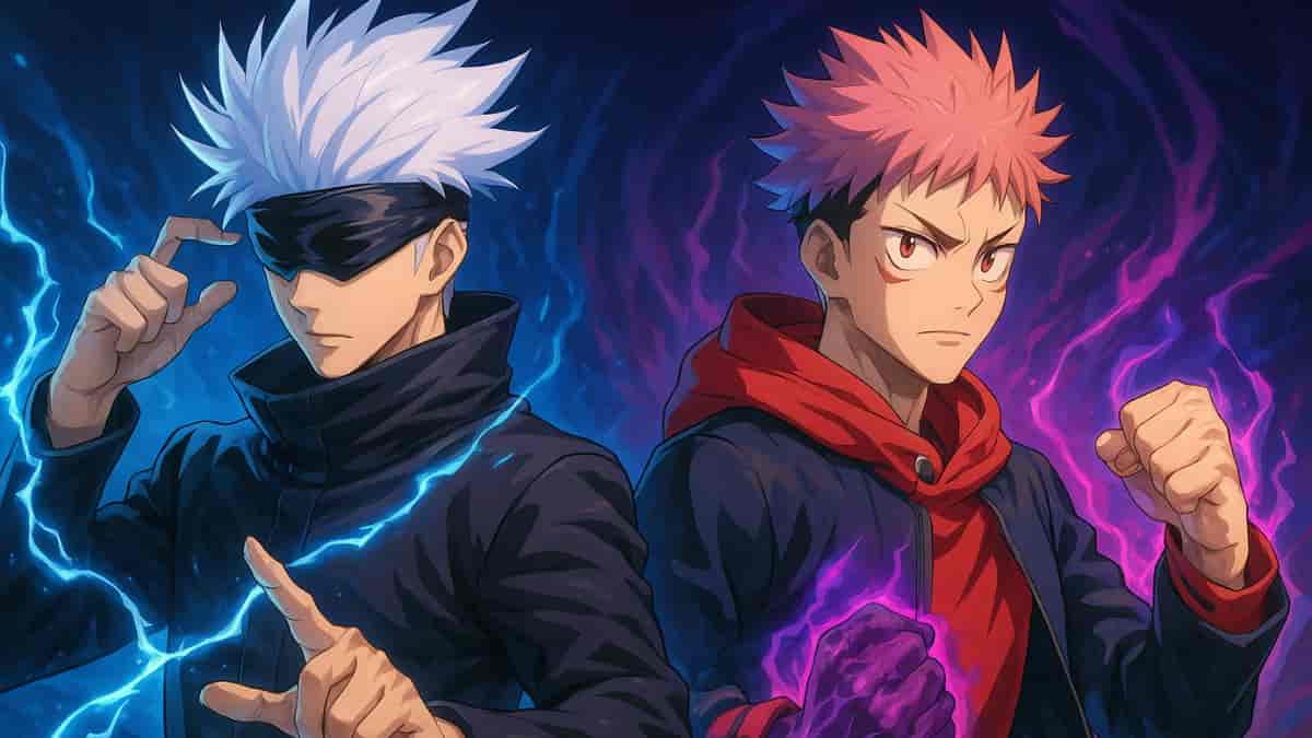 Honor of Kings x Jujutsu Kaisen Skin Gojo & Yuji Keren Abis