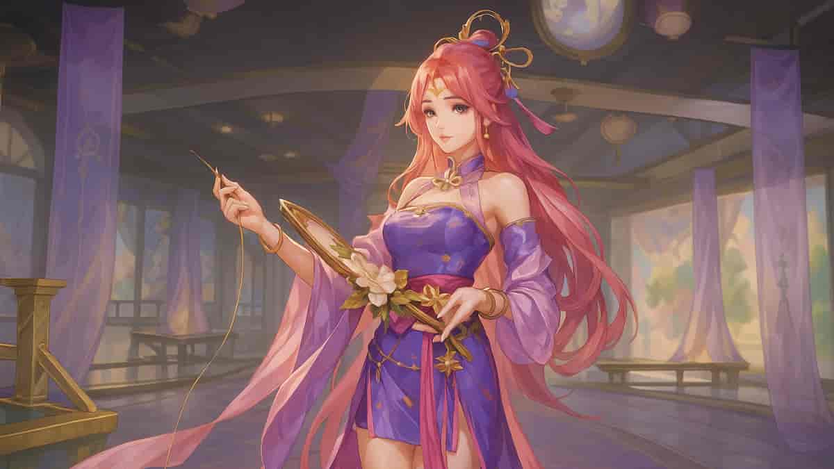 Skin Baru Embroiderer Wang Zhaojun Hadir di Honor of Kings