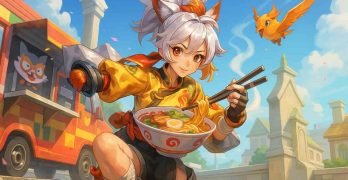 Skin Baru Mayene Mirage Foodie di Honor of Kings