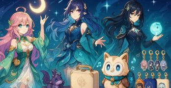 The Moon Leads Home Koleksi Merchandise Genshin Impact