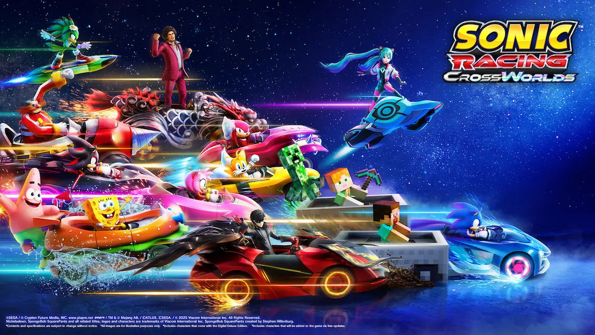 Sonic Racing CrossWorlds 2025 Game Balap Arcade Terbaru