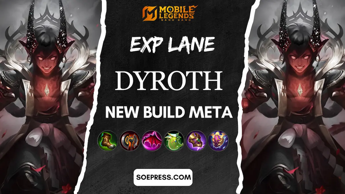 Build Dyrroth Tersakit 2025 Exp Lane Paling Kuat